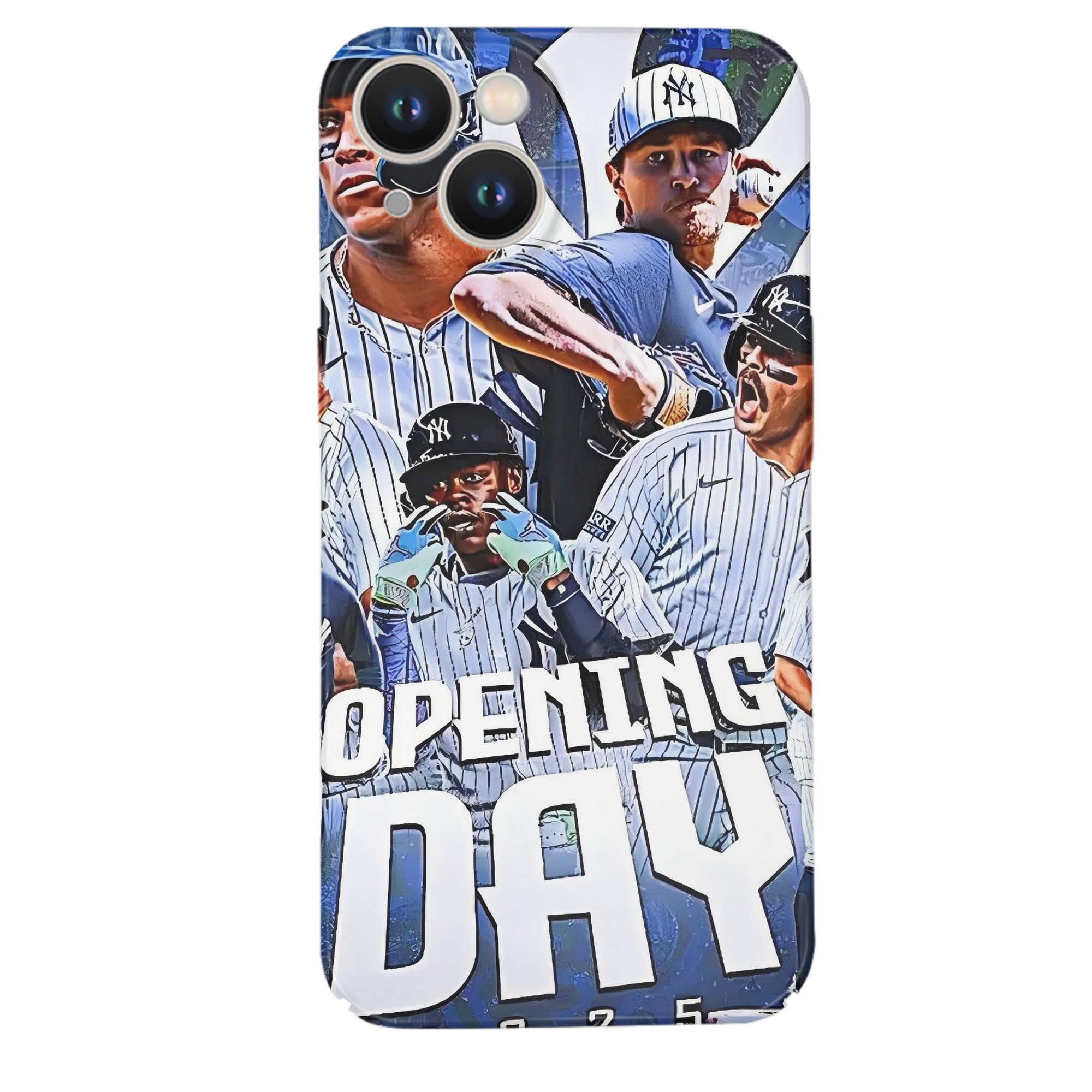 New York Yankees 215 IPhone 14 Series Full-Cover Hard Case – Shockproof With Raised Camera Protection – Precise Cutouts, Wireless Charging Compatible – Durable, Anti-Yellowing, Easy To Clean